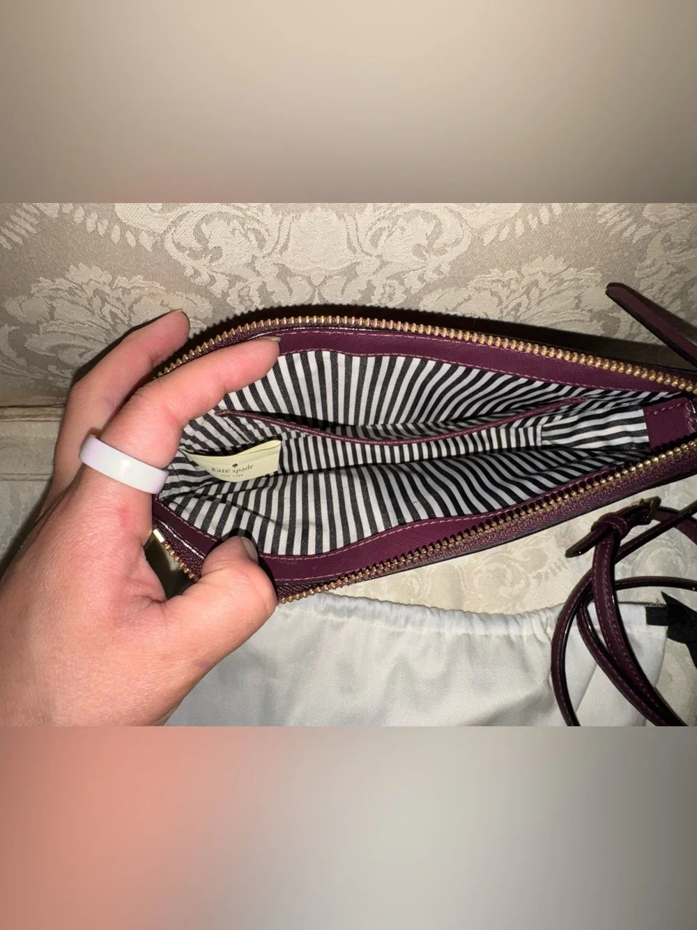 kate spade sleek saffiano